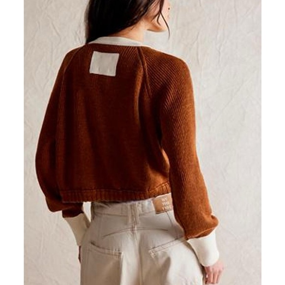 Free people Lili Linen Cardigan - Picture 4 of 4